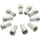 10Pcs 75-5 F Connector Screw On Type For RG6 Satellite TV Antenna Coax Cabl OZ