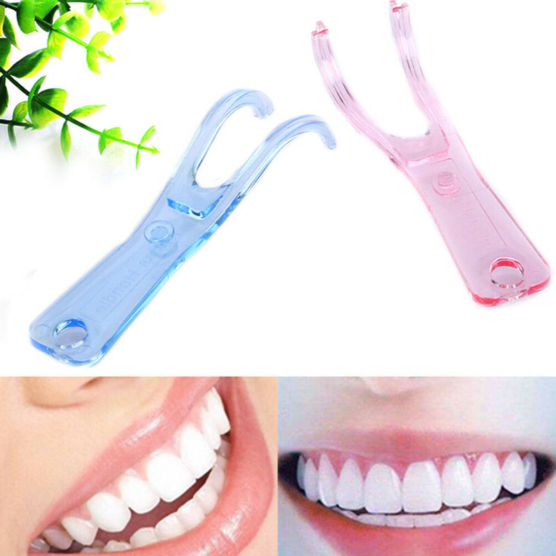 1Pc Dental floss holder oral picks teeth care dental convenient teeth cleaningSP