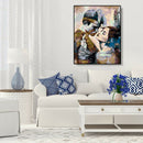 Painting By Numbers Kit DIY Women Men Canvas Oil Wall Art Picture Craft