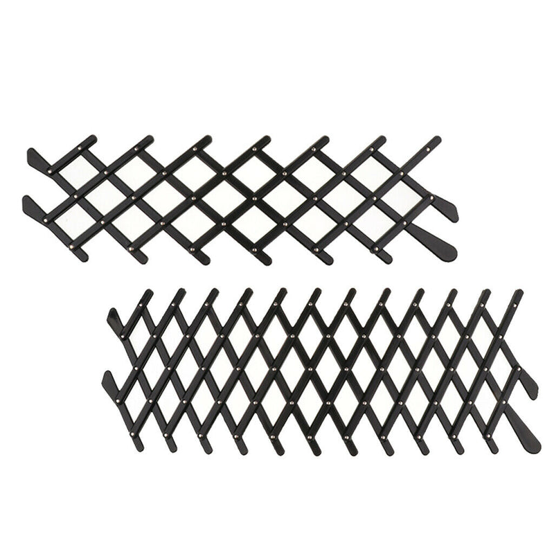 2 Pcs Pet Gate Folding Free Standing Panel Wood Pet Dog Safety Fence