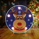 DIY LED Special Shaped Diamond Painting Needlework Modeling Lamp Room Decor