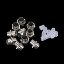 10pcs 3mm LED Lamp Holder LED Diode Metal Holder Luminous Tube Holder-