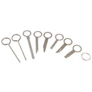 Stainless Steel Car Stereo Radio Removal Remove 8 Keys for Audi Mercedes Ford VW