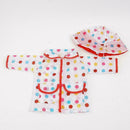 Rainbow Dot Raincoat Hat Clothes For 18in Girl Our Generation_Doll U0X8 I2S E7W5