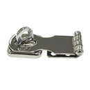 Stainless Steel Padlock Hasp Door Clasp Gate Lock Latch 66x25mm / 2.6x1"