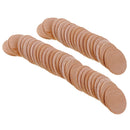 50x Blank Round Unfinished Wooden Shape Embellishments for DIY Crafts 36mm