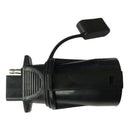 7-To-4 Way Power Socket Converter Flat Blade Towing Hitch Adapter Plug Conn