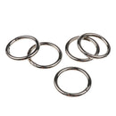 5pcs Round Carabiners Outdoor Camping Hiking Spring Buckle Ring Clip Hook