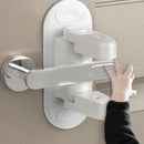 2pcs Childproof Door Lever Locks Toddler Life Saver with Self Adhesive Backing