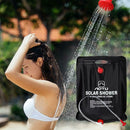 20L Outdoor Camping Shower Bags Solar Heated Bathing Water Storage Bag