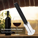 Air Pressure Wine Opener Bottle Pump Stainless Steel Pin Cork Screw Tools