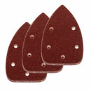 50 Pieces Mouse Detail Sander Sandpaper Sanding Paper Hook and Loop Assorte X5O9