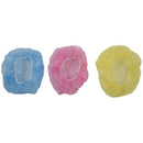 6 Pcs Vinyl Disposable Shower Hair Cap Stretchy Bath Hat