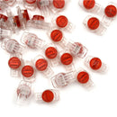 100Pcs Ur K3 Wire Connector Telephone Line Terminal Dual Blade For Three Wire FT