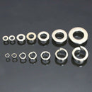 Durable 260Pcs Wear-Resistant Stainless Steel Washer Spring Pad Classifi ACC