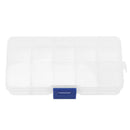 10plaids Detachable Storage Boxes Plastic Transparent Makeup Jewelry Box