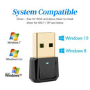 Bluetooth 5.0 Transmitter Receiver USB Music Audio PC Adapters Dongle Wirel Q1P9