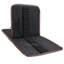 72 Holes Canvas Student Pencil Bag Pen Case Makeup Brushes Holder Storage Pouch