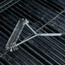 12 Stainless Steel Wire Bristle BBQ Barbecue Grill Brush Home Tools Nice G5Q1