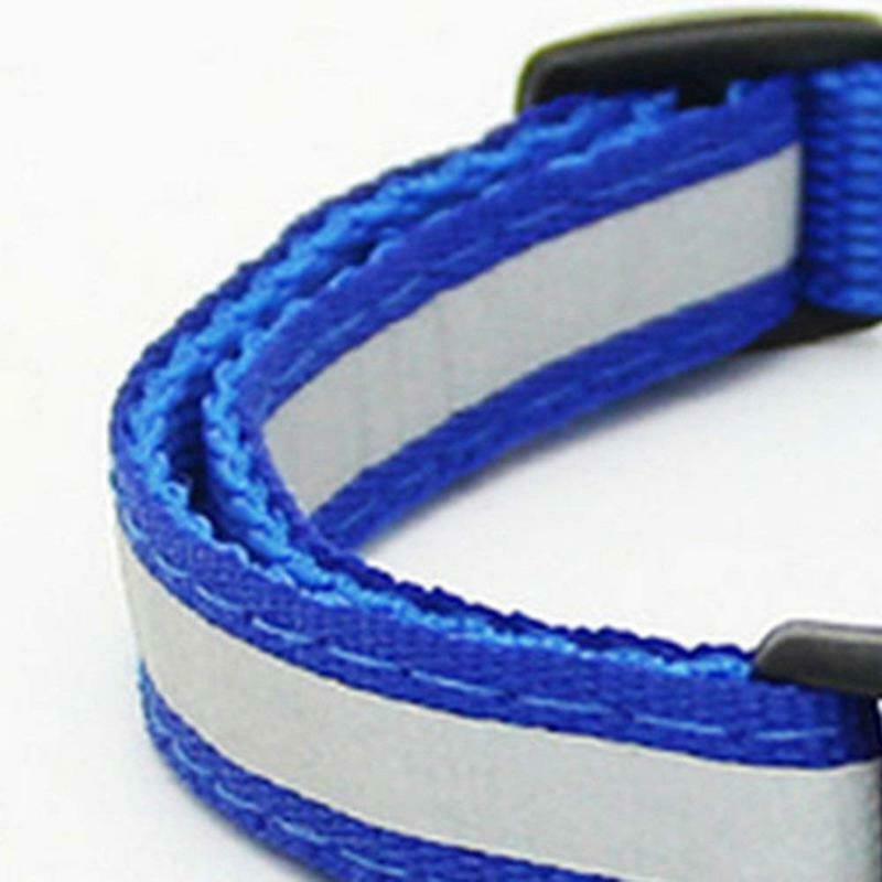 Adjustable Reflective Pet Collar Safety Release Buckle with Bell for Cat Do A7M1