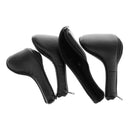 4 Pieces Thick PU Leather Golf Iron Head Covers Universal Fit Iron Clubs
