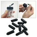 10 pirces Airbrush Bottles Caps Jar Caps Pour Covers Siphon Adapter Liquor