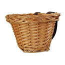 Retro,Handmade,Wicker Bicycle Front Basket With Leather Straps ,Fashion Chi Y9Q5