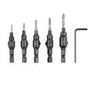 55 PCS HSS 4241 Countersink Cone Drill Bit Set and High Speed Steel HSS Tit