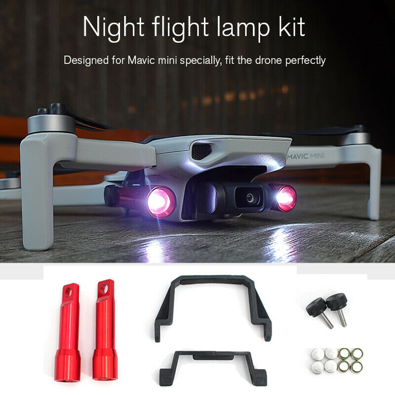 Adjustable Night Flight LED Light Searchlight Lamp for DJI Mavic Mini Drone