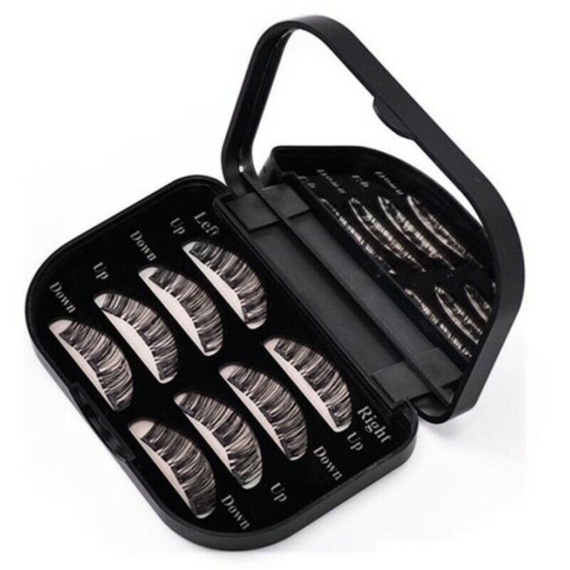 1Pc Rectangle Cute Magnetic False Eyelashes Storage Box Makeup Cosmetic Mir S1P6
