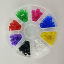 8 colors 160 Pcs Dental Silicone Instrument Code Rings 20pcs/ 1 color EBF HRY