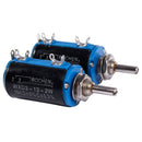 WXD3-13 2W 10K ohm Multi Turn Wirewound Potentiometers Pot 2 Pcs A5L9