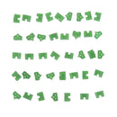 40Pcs/bag Dental Silicone Add On Special Wedges Rubber Dental Wedges Ring TineBX