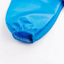 2x Blue Kids Long-sleeve Apron Eating Drawing Painting Craft Baby Smock M L