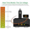 Car LCD Cigarette Lighter Socket Distributor DC 12V Dual USB Charger Power QNF