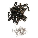 10Pcs Bird Breeding Nest Box DIY Screw Nuts Kits Fitting Nesting Lock