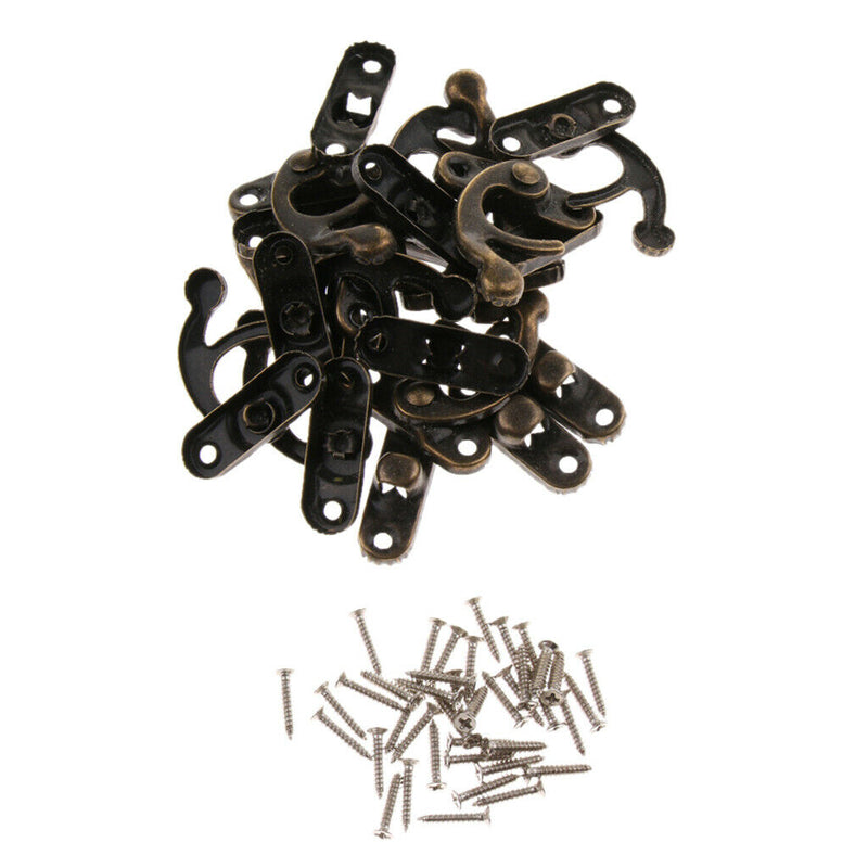 10Pcs Bird Breeding Nest Box DIY Screw Nuts Kits Fitting Nesting Lock