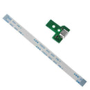Charging Port Board USB With 12 Pin Flex Cable For JDS PS4 Tools Controller F9G7