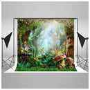 7x5ft Washable Fabric Photography Background Fairytale Dreamlike Nature For E4U5