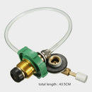 Household Replacement Gas Tank Flat Cylinder Tank Safety Valve Inflation Adapter