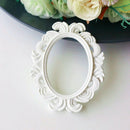 2pcs Baroque Photo Frame Holder Ornate Wedding Picture Frame Display Stand