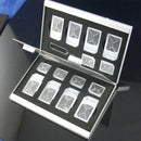 15in1 Aluminum SIM Micro Nano SIM cards Pin StorageBox Case HolderProtector A