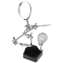 Magnifier W/ Stand Alligator Clip Auxiliary for Soldering Jewelry