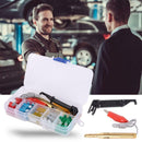 30pcs Car Standard Fuse Assortment Auto Blade Fuses with Test Pen+Clip+Box