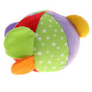 Multi-color Baby Rattles Toys Cloth Ring Ball Hand Grasp Bell Infant Gifts