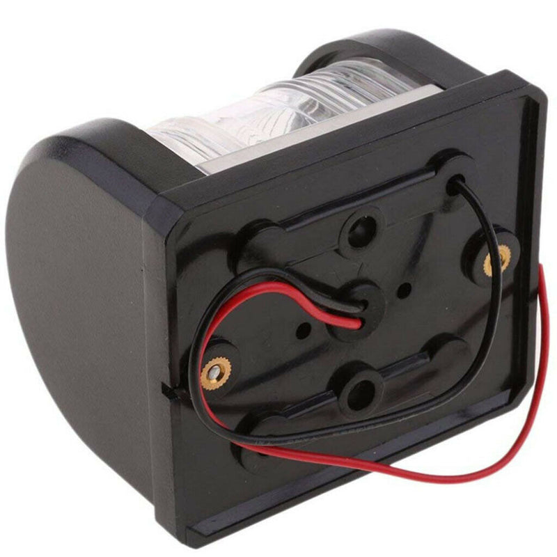 Marine Boat WHITE Port LED Navigation Light Waterproof Boats Up To 12M