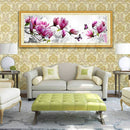 DIY 5D Flower Butterfly Embroidery Diamond Painting Cross Stitch Kit Home Decor