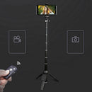 Wireless Bluetooth Remote Extendable Selfie Stick Monopod Tripod Phone Stan P6F2