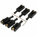 Guitar Roller Bridge Tremolo Saddles Surfing 6pcs Set Wrench for Fender Strat