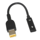 2x Laptop Power Adapter Cable USB Type-C Female